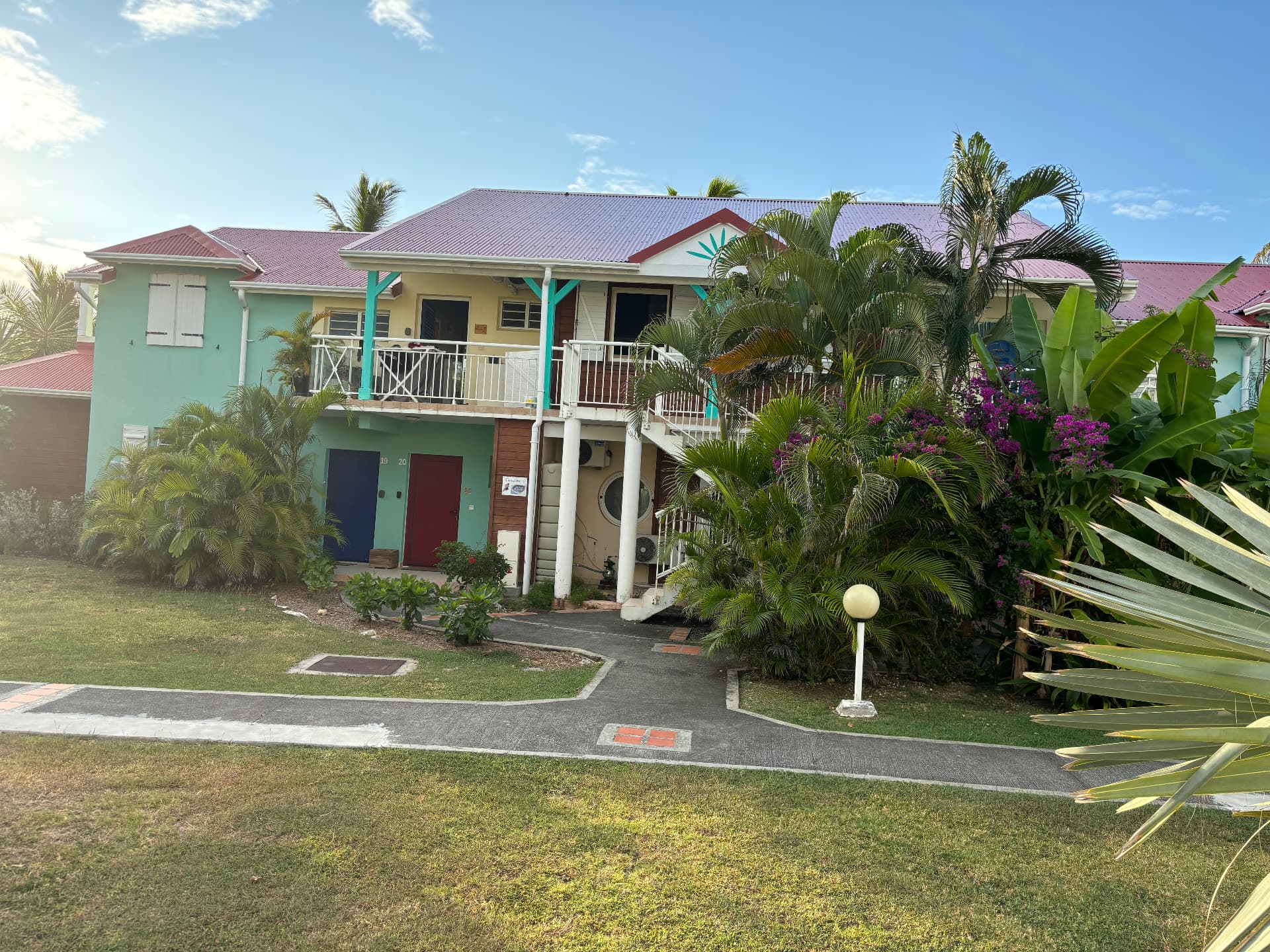 Accès à Villa Pitaya dans la Résidence Crystal Beach
