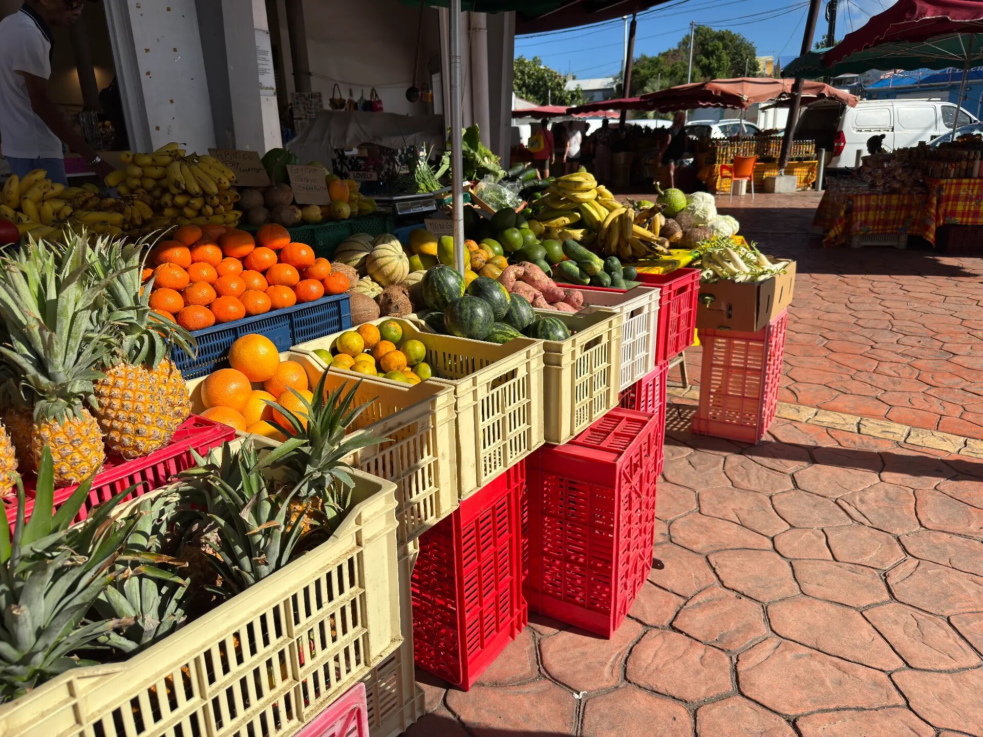 Le marché de Saint-François
